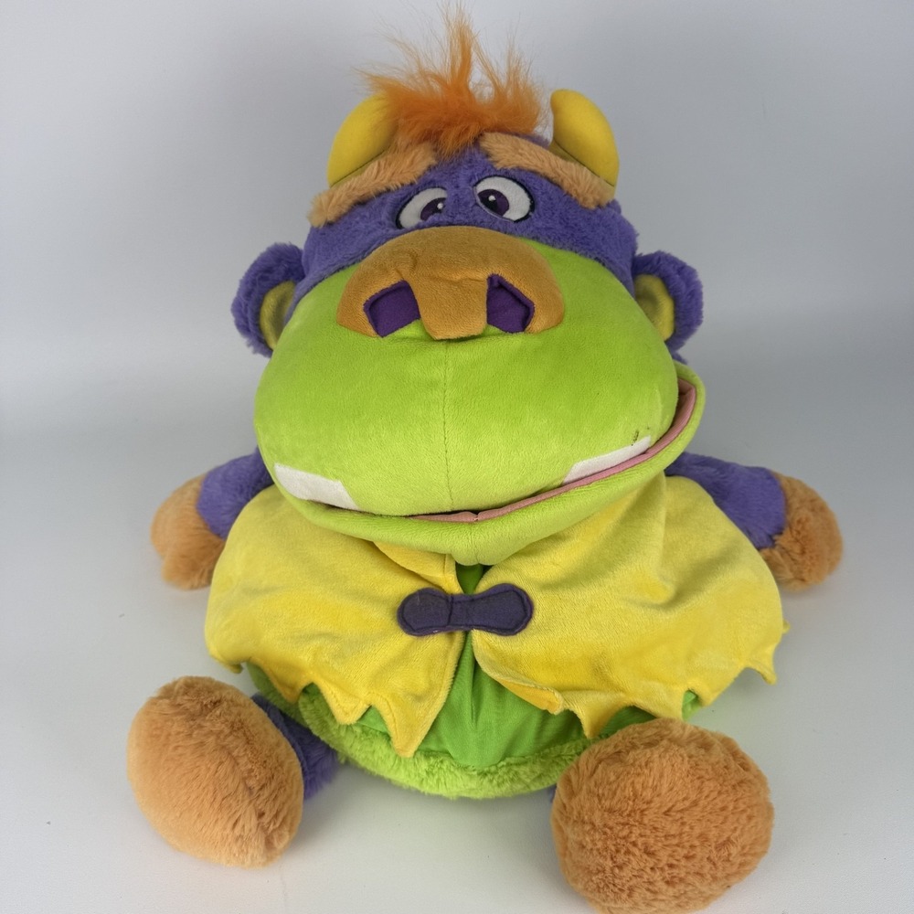 Tummy‎ Stuffers MONSTER Plush Clean Up Companion Snuggly Friend Jay at Play 2016